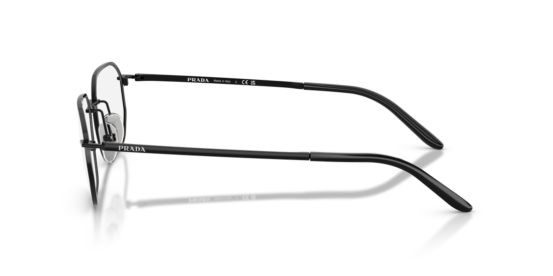 Gafas graduadas prada pr d51v 1ab1o1 negro irregular masculino talla 52mm - Vista de detalle