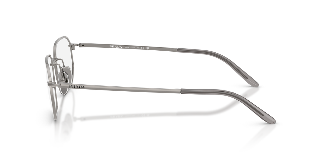 Gafas graduadas prada pr d51v 5av1o1 gris irregular masculino talla 52mm - Vista de detalle