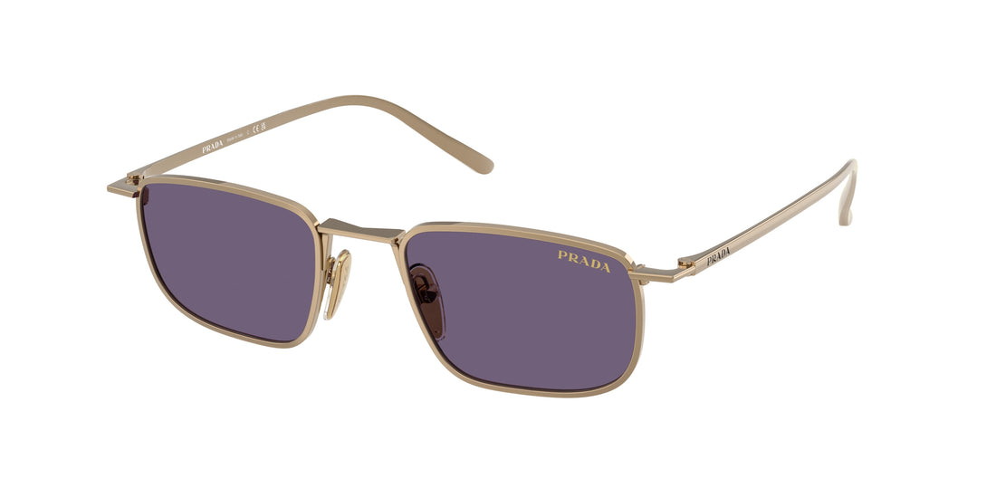Occhiali da sole prada pr d52s 7oe70w marron pillow masculino taglia 49mm - Vista principale