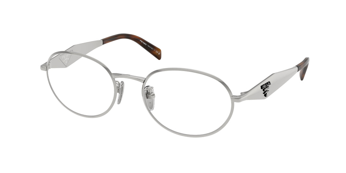 Occhiali da vista prada pr d53vd 1bc1o1 plateado oval femenino taglia 54mm - Vista principale