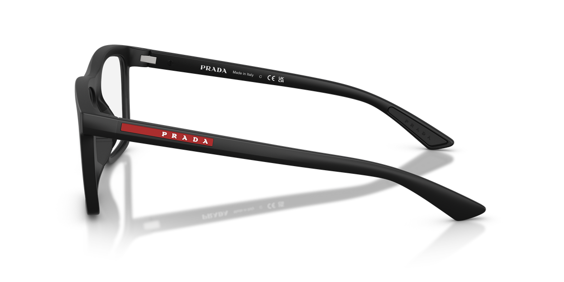 Brillen prada linea rossa ps 01tv 1bo1o1 negro pillow masculino größe 54mm - Detailansicht