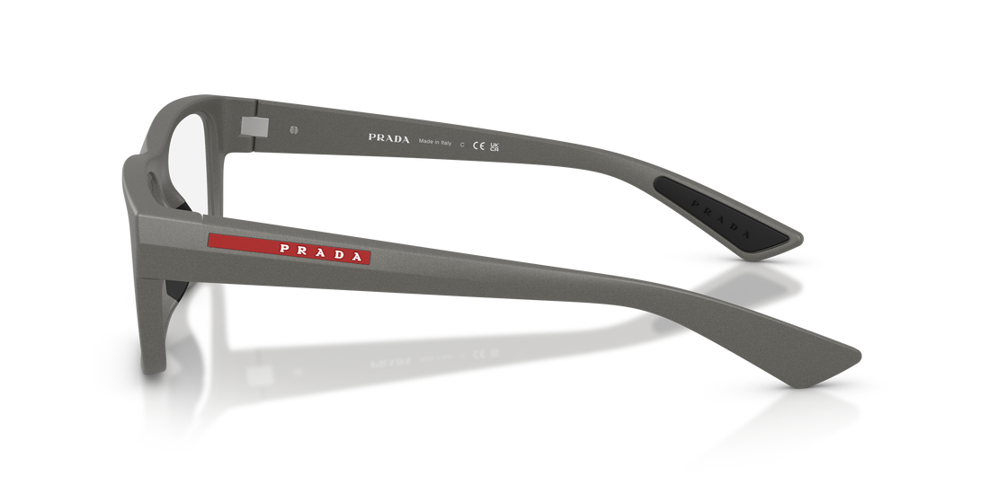 Brillen prada linea rossa ps 02tv 16x1o1 gris pillow masculino größe 56mm - Detailansicht