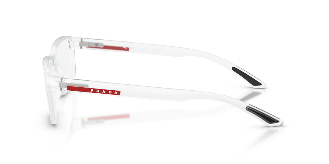 Brillen prada linea rossa ps 06rv 14v1o1 transparente pillow masculino größe 53mm - Detailansicht