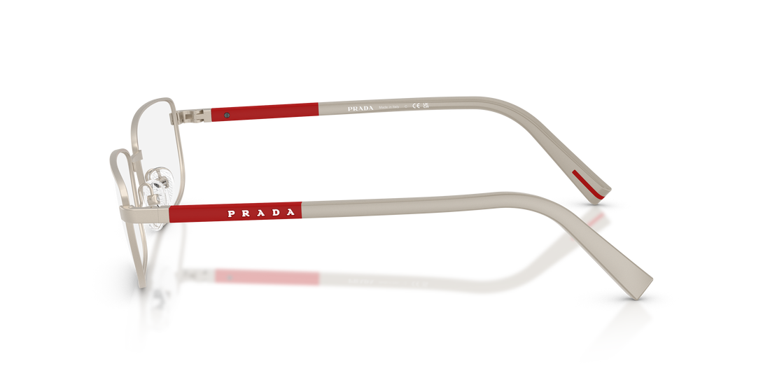 Brillen prada linea rossa ps 50sv 18x1o1 marron pillow masculino größe 55mm - Detailansicht