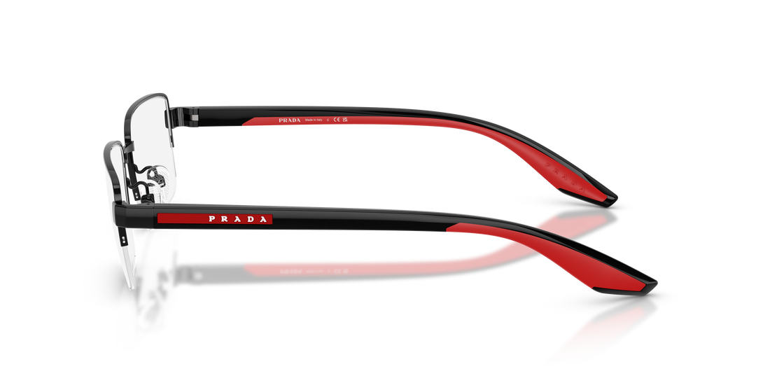 Brillen prada linea rossa ps 51sv 1ab1o1 negro pillow masculino größe 56mm - Detailansicht