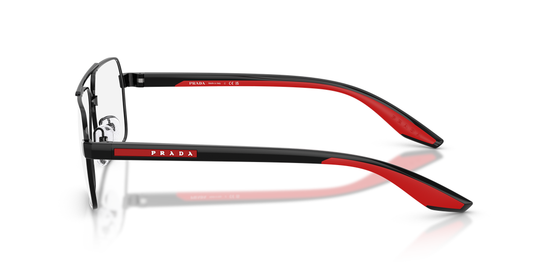 Brillen prada linea rossa ps 51tv 1ab1o1 negro rectangular masculino größe 59mm - Detailansicht