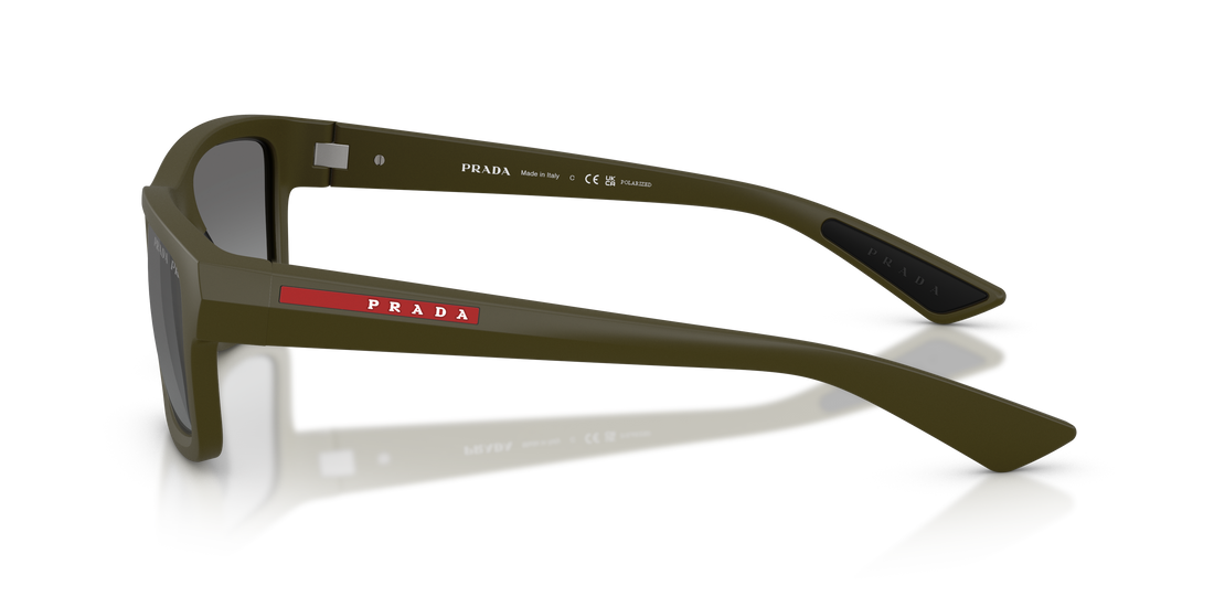 Sonnenbrillen prada linea rossa ps b10s 15x2f2 verde irregular masculino größe 54mm - Detailansicht