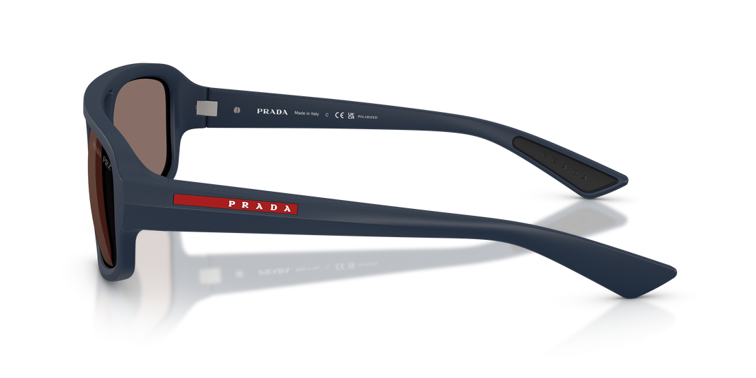 Sonnenbrillen prada linea rossa ps b11su tfy05c azul irregular masculino größe 57mm - Detailansicht