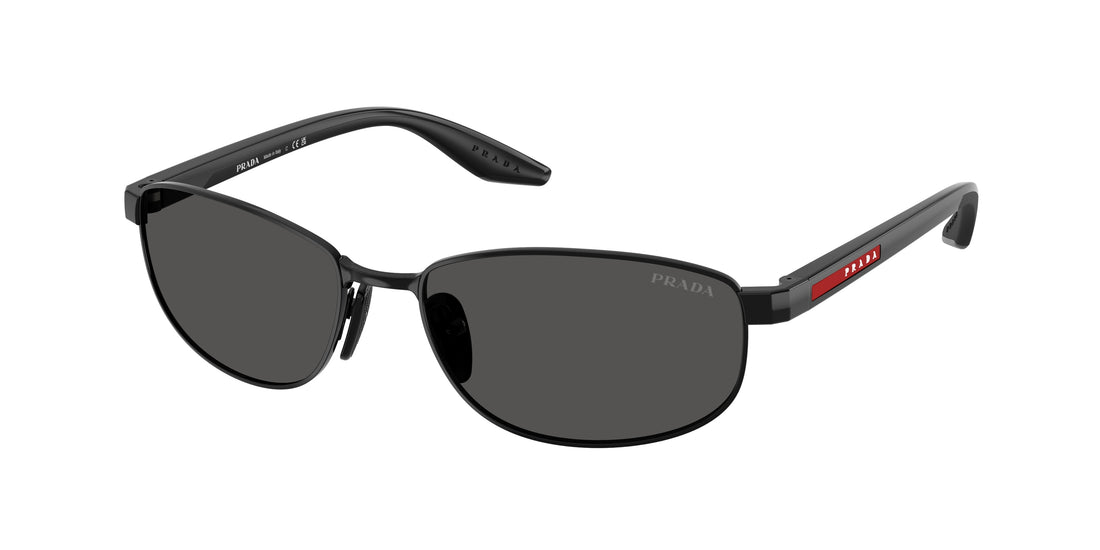Sonnenbrillen prada linea rossa ps b53s 1ab08z negro oval masculino größe 58mm - Hauptansicht