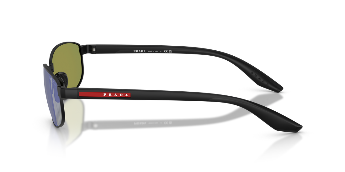 Sonnenbrillen prada linea rossa ps b53s 1bo60z negro oval masculino größe 58mm - Detailansicht