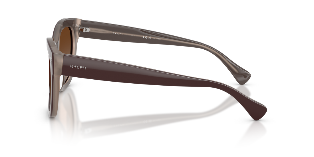 Occhiali da sole ralph ra5301u 6055t5 marron oval femenino taglia 52mm - Vista dettagliata