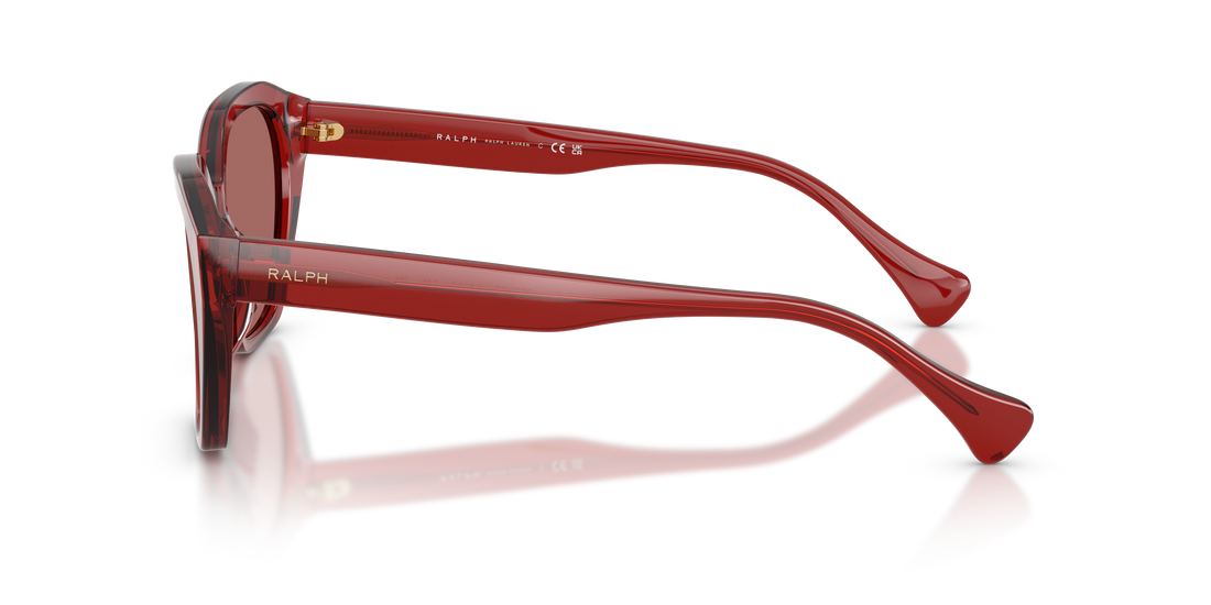 Occhiali da sole ralph ra5315u 632069 rojo cat eye femenino taglia 54mm - Vista dettagliata