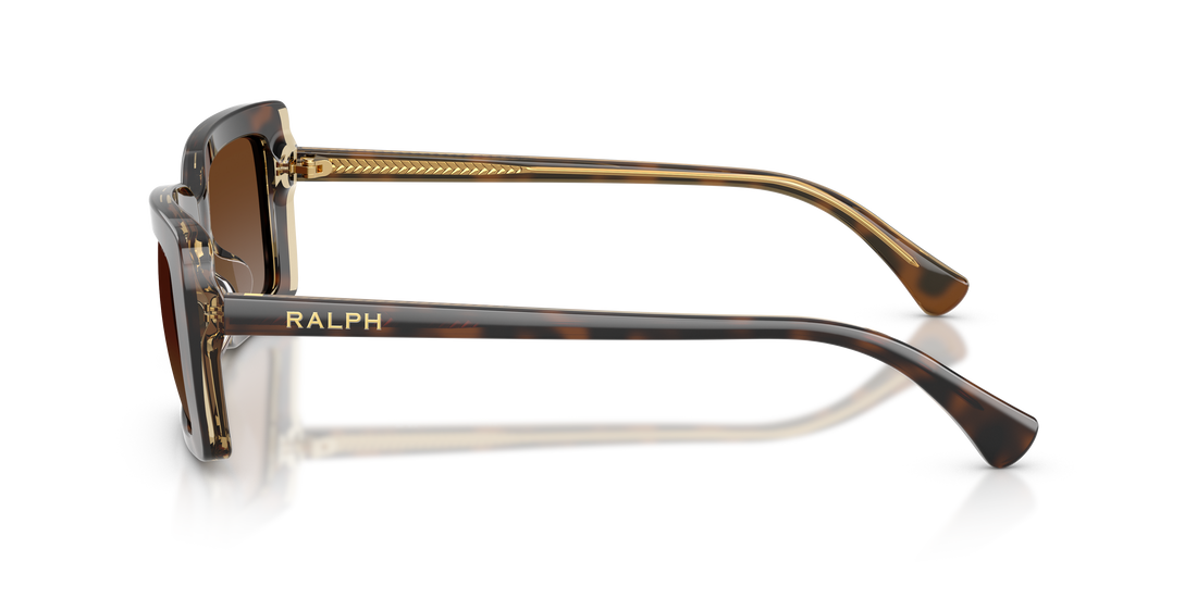 Occhiali da sole ralph ra5342u 6294t5 havana rectangular femenino taglia 56mm - Vista dettagliata