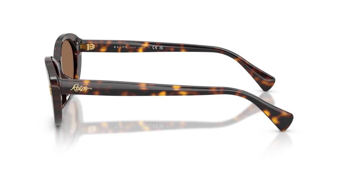 Sunglasses ralph ra5350u 500373 marron oval femenino size 53mm - Detailed view