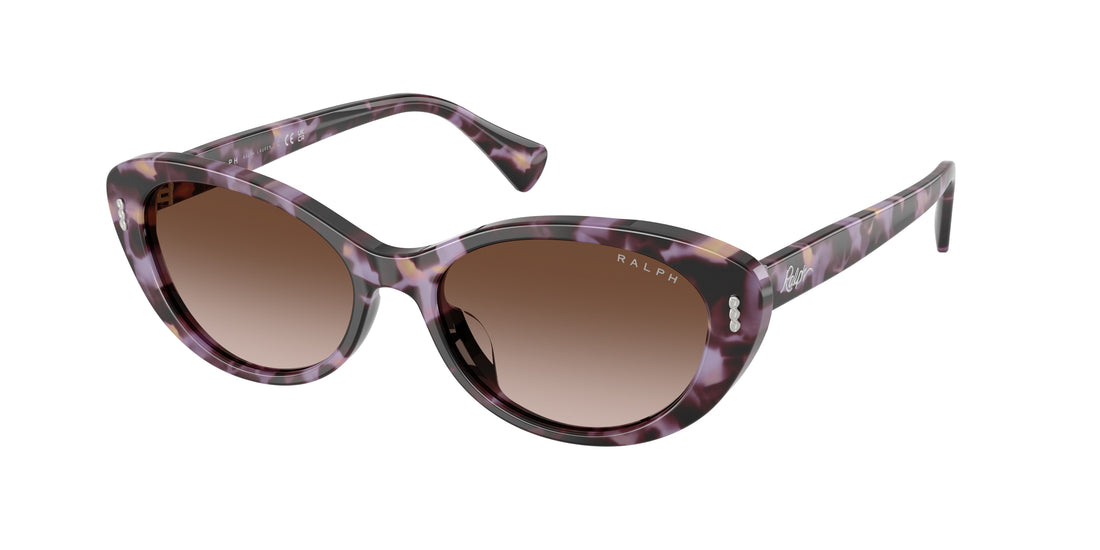 Sunglasses ralph ra5350u 634213 violeta oval femenino size 53mm - Main view