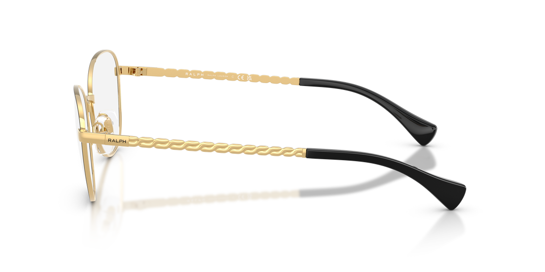 Gafas graduadas ralph ra6063 9443 negro round femenino talla 54mm - Vista de detalle