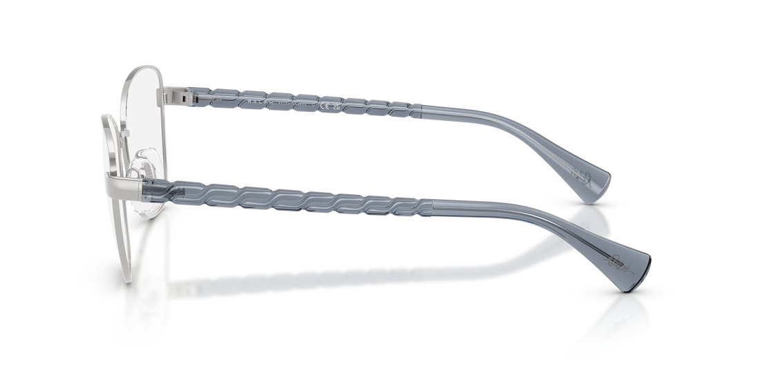 Gafas graduadas ralph ra6064 9001 plateado irregular femenino talla 55mm - Vista de detalle