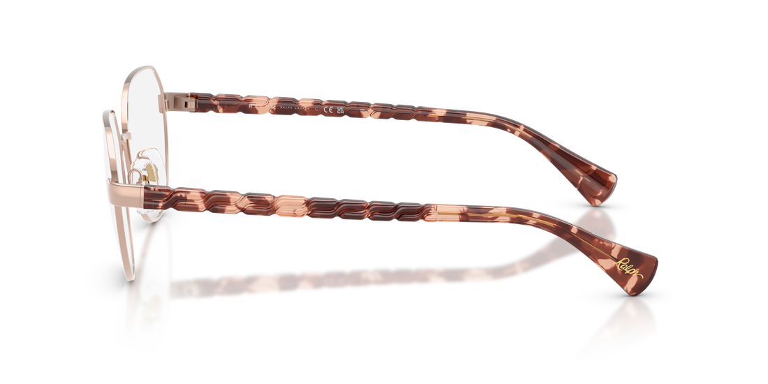 Gafas graduadas ralph ra6065 9427 dorado irregular femenino talla 52mm - Vista de detalle