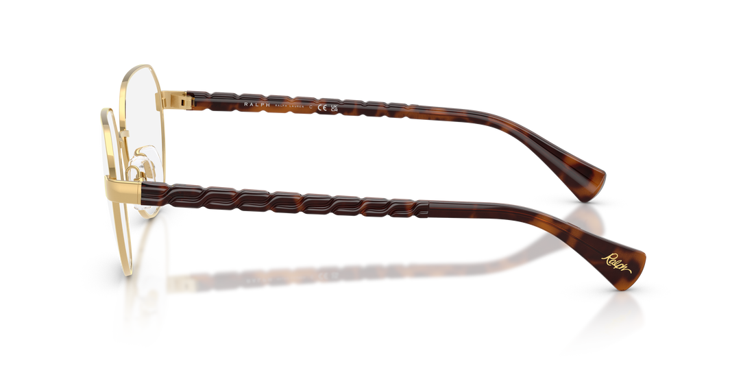 Gafas graduadas ralph ra6065 9490 dorado irregular femenino talla 54mm - Vista de detalle