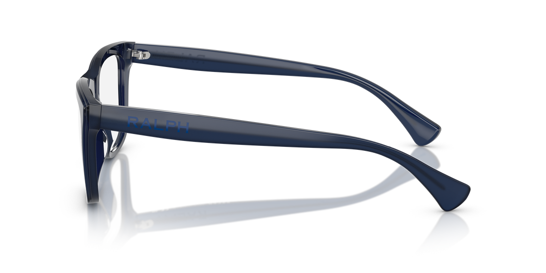 Óculos graduados ralph ra7170u 6059 azul rectangular femenina tamanho 53mm - Vista de detalhe