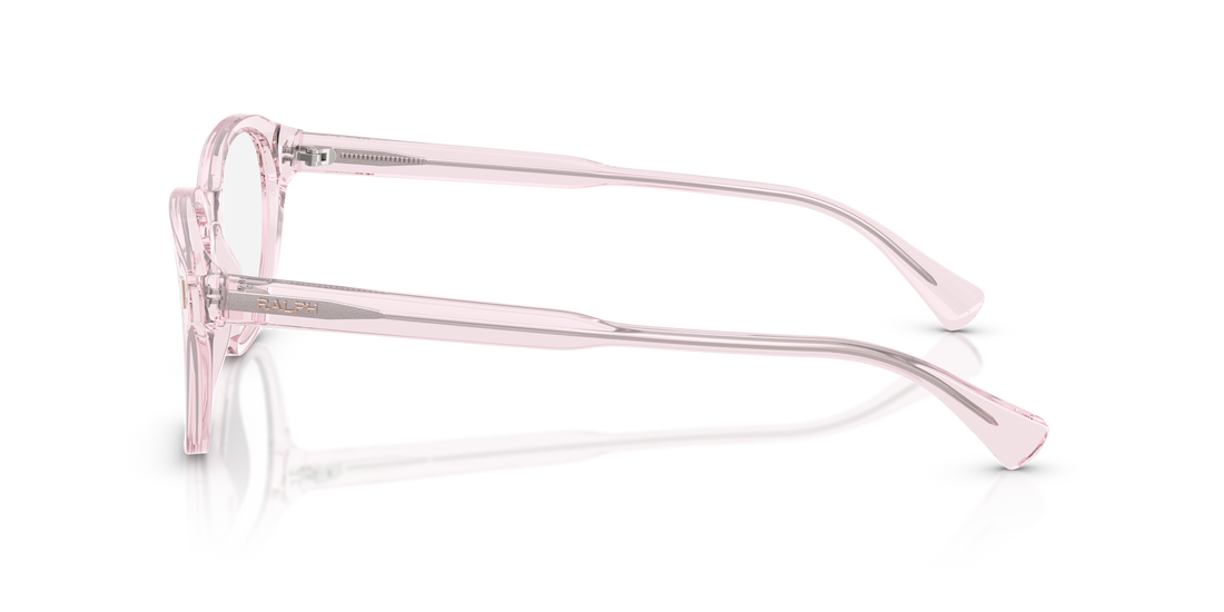 Óculos graduados ralph ra7172u 6190 rosa irregular femenino tamanho 52mm - Vista de detalhe