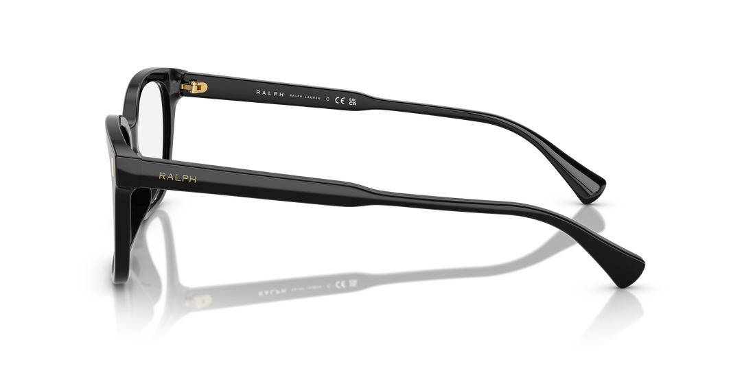 Occhiali da vista ralph ra7174u 5001 negro rectangular femenina taglia 55mm - Vista dettagliata