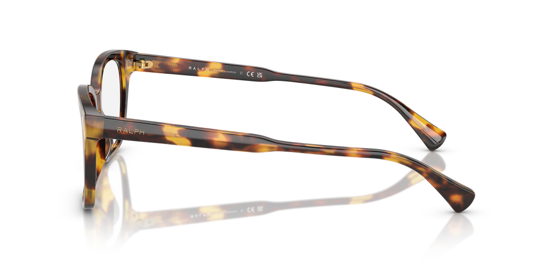 Occhiali da vista ralph ra7174u 5134 marrón rectangular femenina taglia 53mm - Vista dettagliata