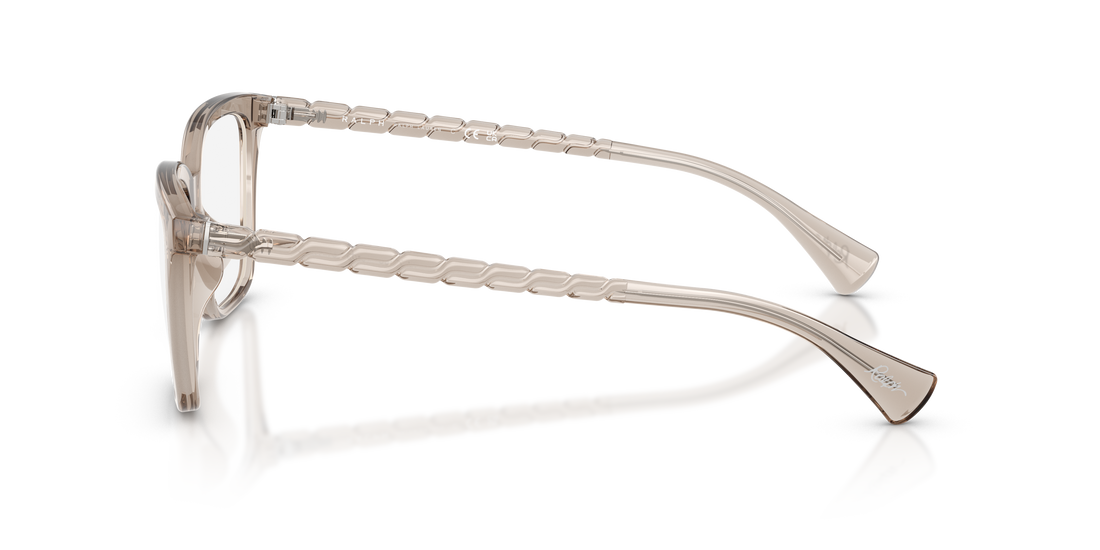 Gafas graduadas ralph ra7178u 5802 marron butterfly femenino talla 52mm - Vista de detalle