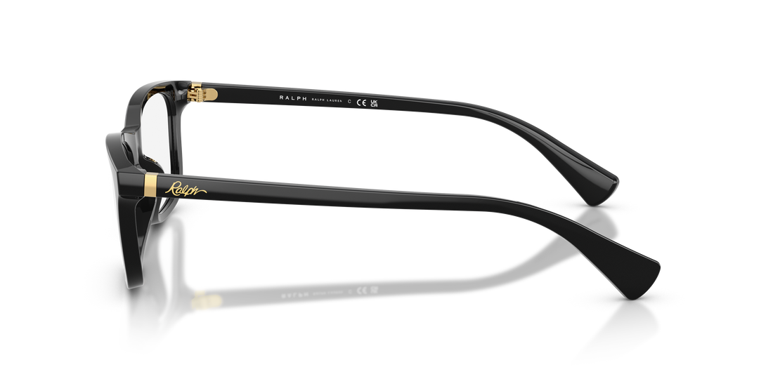 Occhiali da vista ralph ra7179u 5001 negro rectangular femenino taglia 53mm - Vista dettagliata