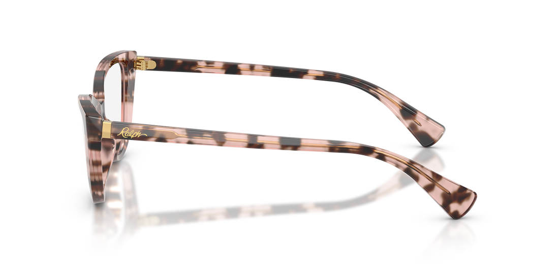 Occhiali da vista ralph ra7181u 6058 rosa cat eye femenino taglia 54mm - Vista dettagliata