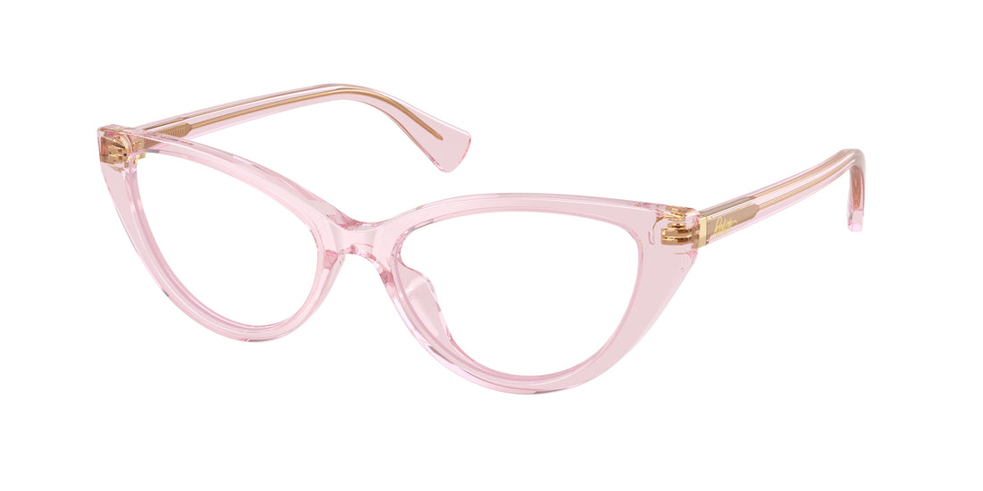 Prescription glasses ralph ra7181u 6190 rosa cat eye femenino size 52mm - Main view