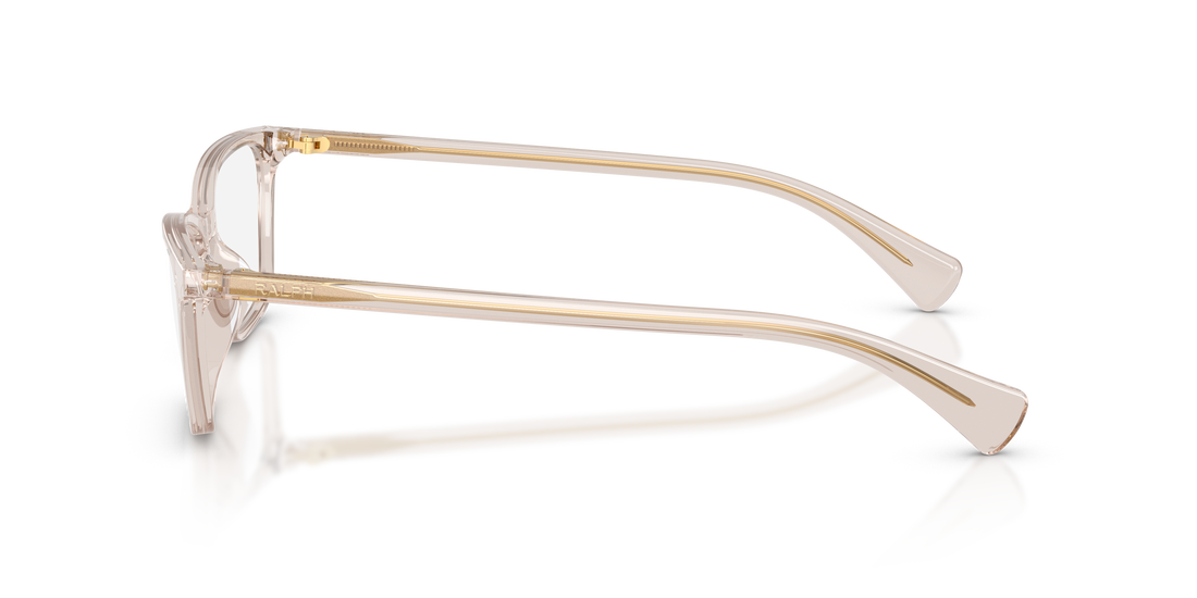 Gafas graduadas ralph ra7187u 6117 beige rectangular femenino talla 55mm - Vista de detalle