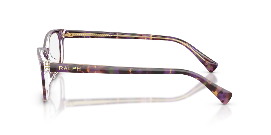Occhiali da vista ralph ra7194u 6303 havana rectangular femenino taglia 53mm - Vista dettagliata