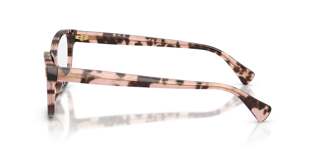 Occhiali da vista ralph ra7195u 6058 havana rectangular femenino taglia 52mm - Vista dettagliata