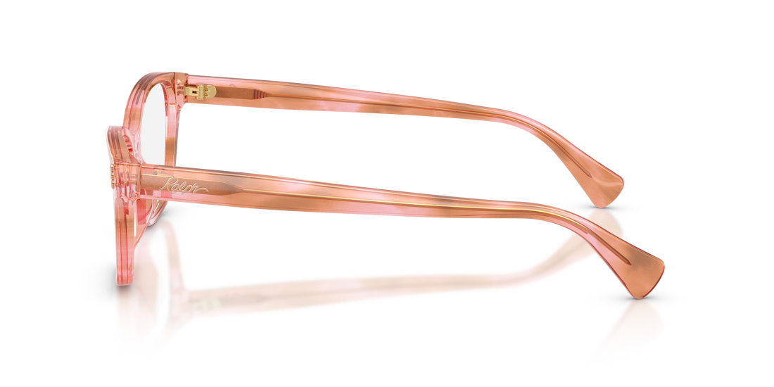 Occhiali da vista ralph ra7195u 6341 rosa rectangular femenino taglia 52mm - Vista dettagliata