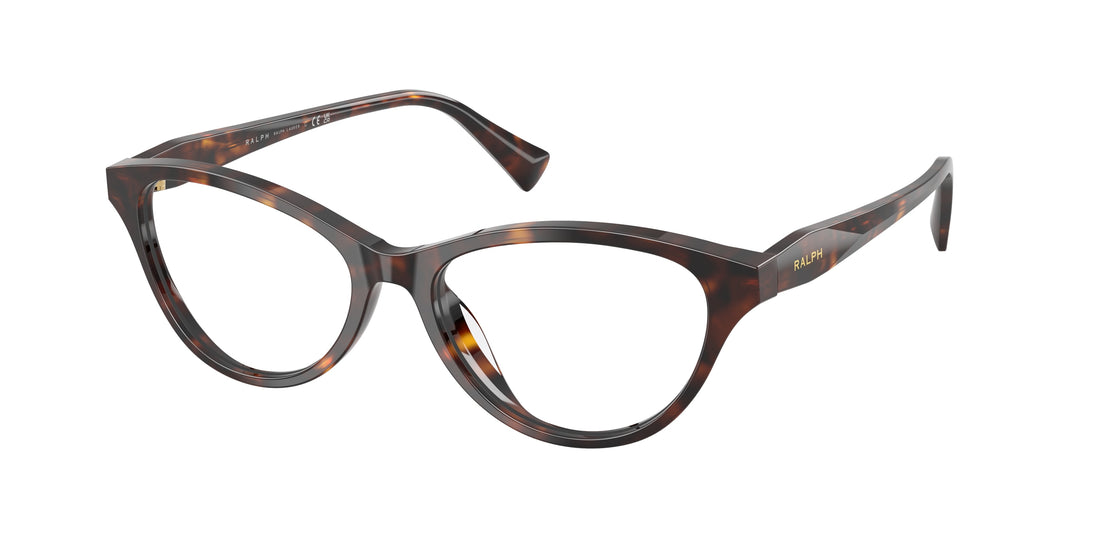Gafas graduadas ralph ra7197u 5003 marron cat eye femenino talla 55mm - Vista principal