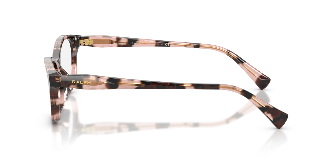 Occhiali da vista ralph ra7197u 6058 havana cat eye femenino taglia 55mm - Vista dettagliata