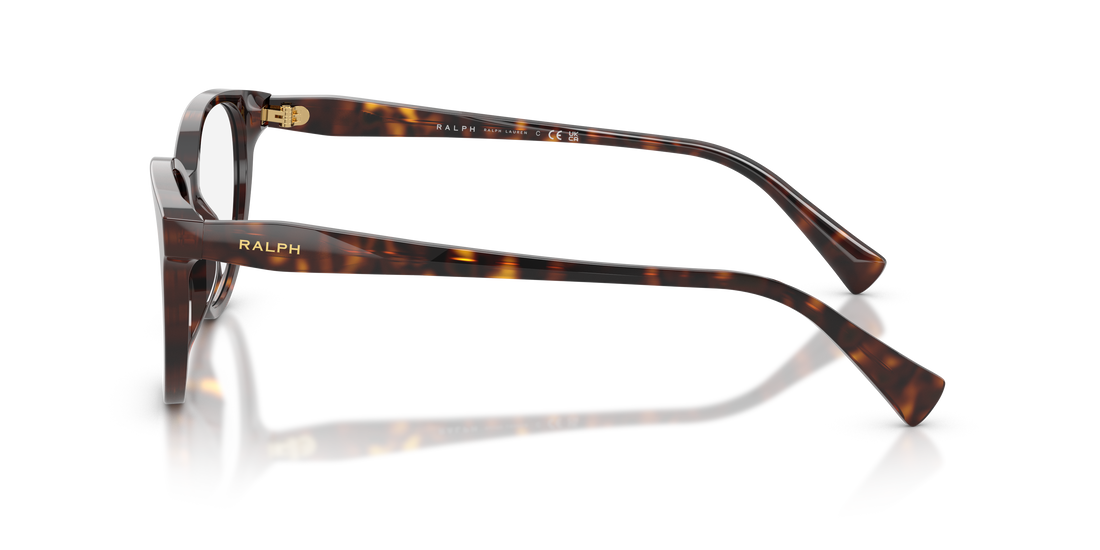 Occhiali da vista ralph ra7198u 5003 marron butterfly femenino taglia 51mm - Vista dettagliata