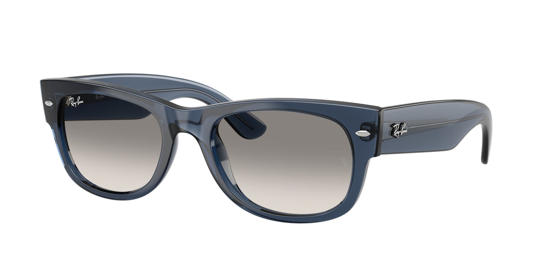 Occhiali da sole ray-ban rb0832s mega wayfarer ii 684532 azul square unisex taglia 55mm - Vista principale