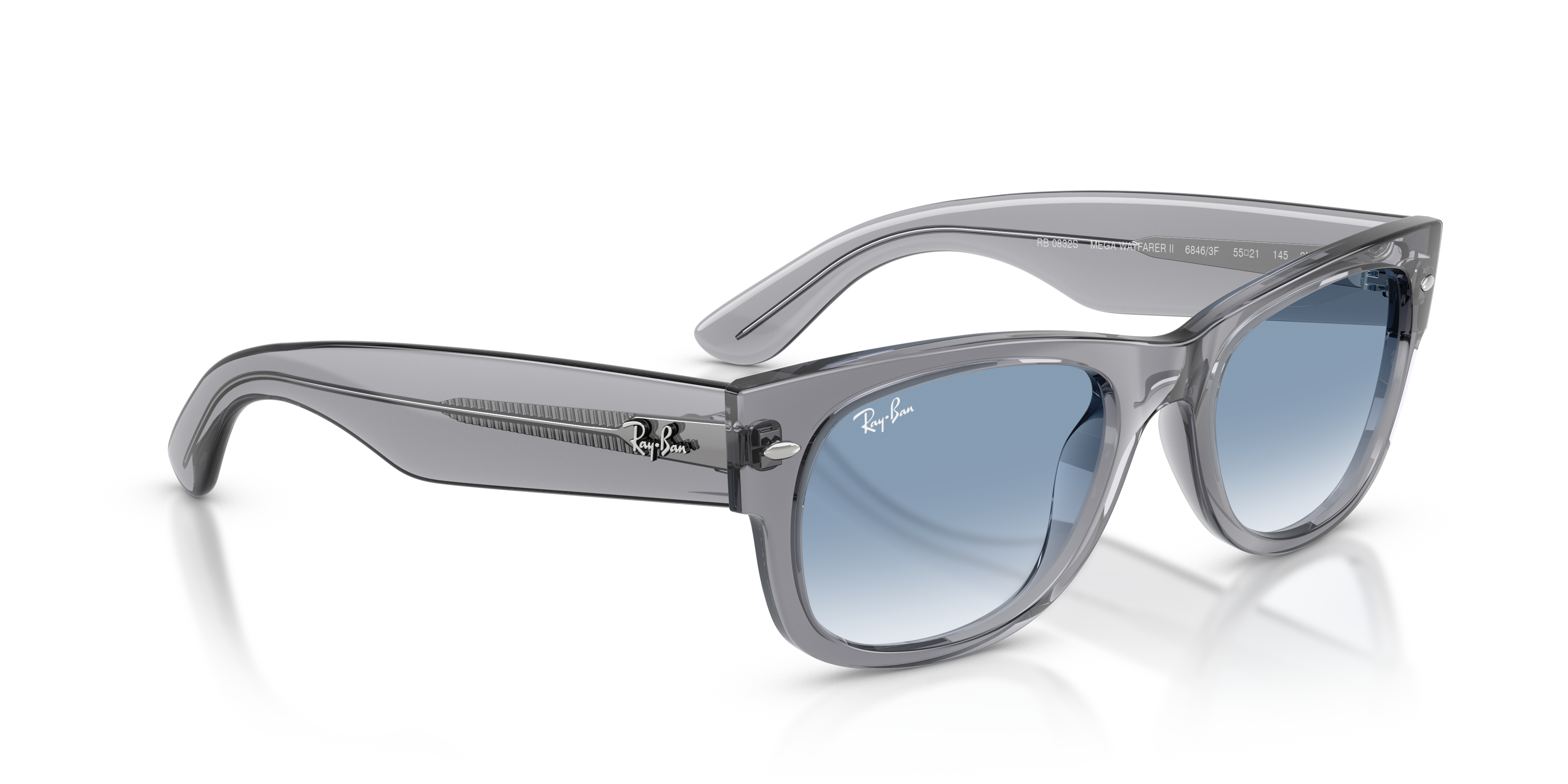 RAY-BAN RB0832S MEGA WAYFARER II 68463F 52