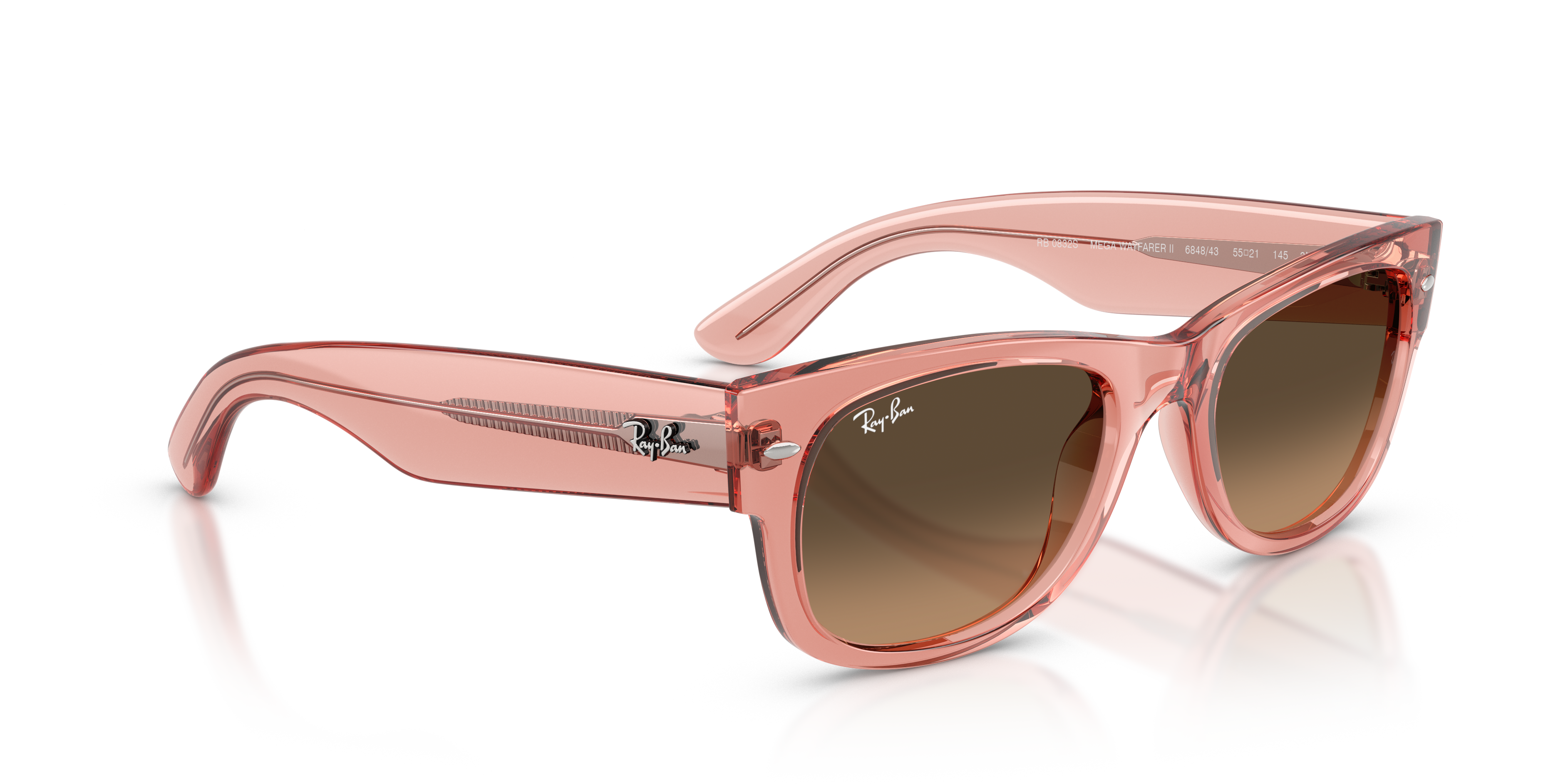 RAY-BAN RB0832S MEGA WAYFARER II 684843 55