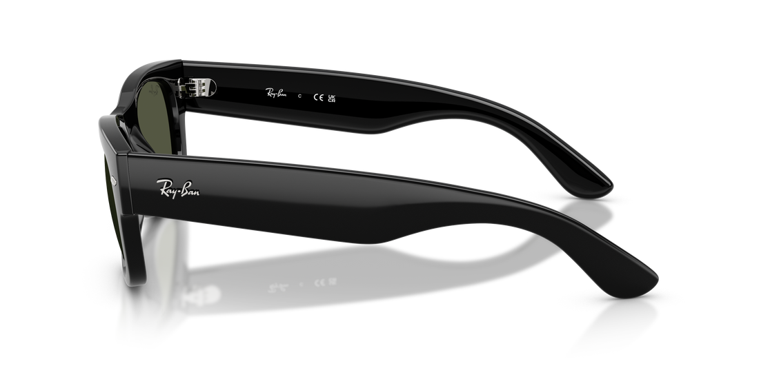 Sonnenbrillen ray-ban rb0832s mega wayfarer ii 901/31 negro square unisex größe 52mm - Detailansicht