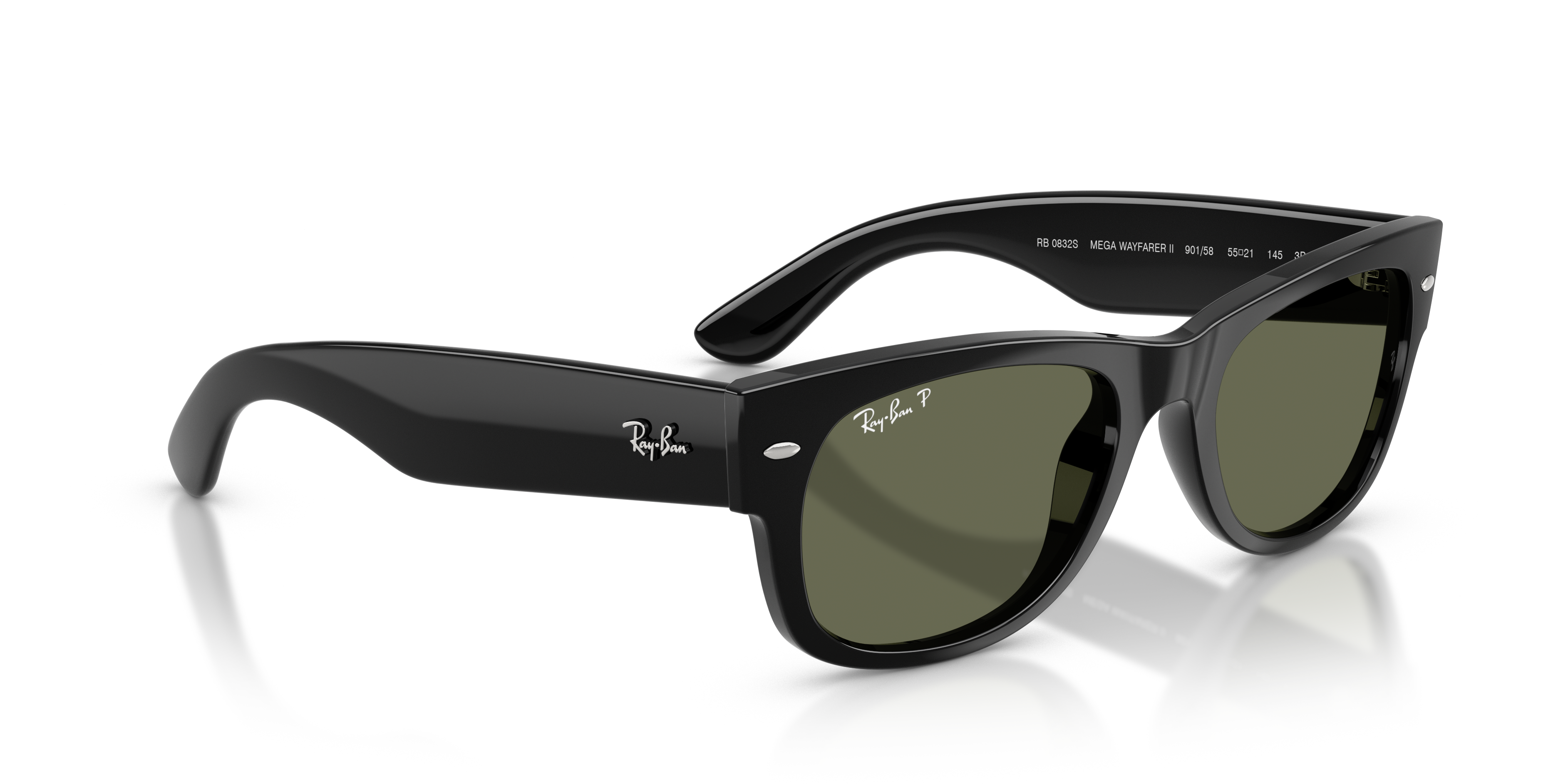 RAY-BAN RB0832S MEGA WAYFARER II 901/58 52