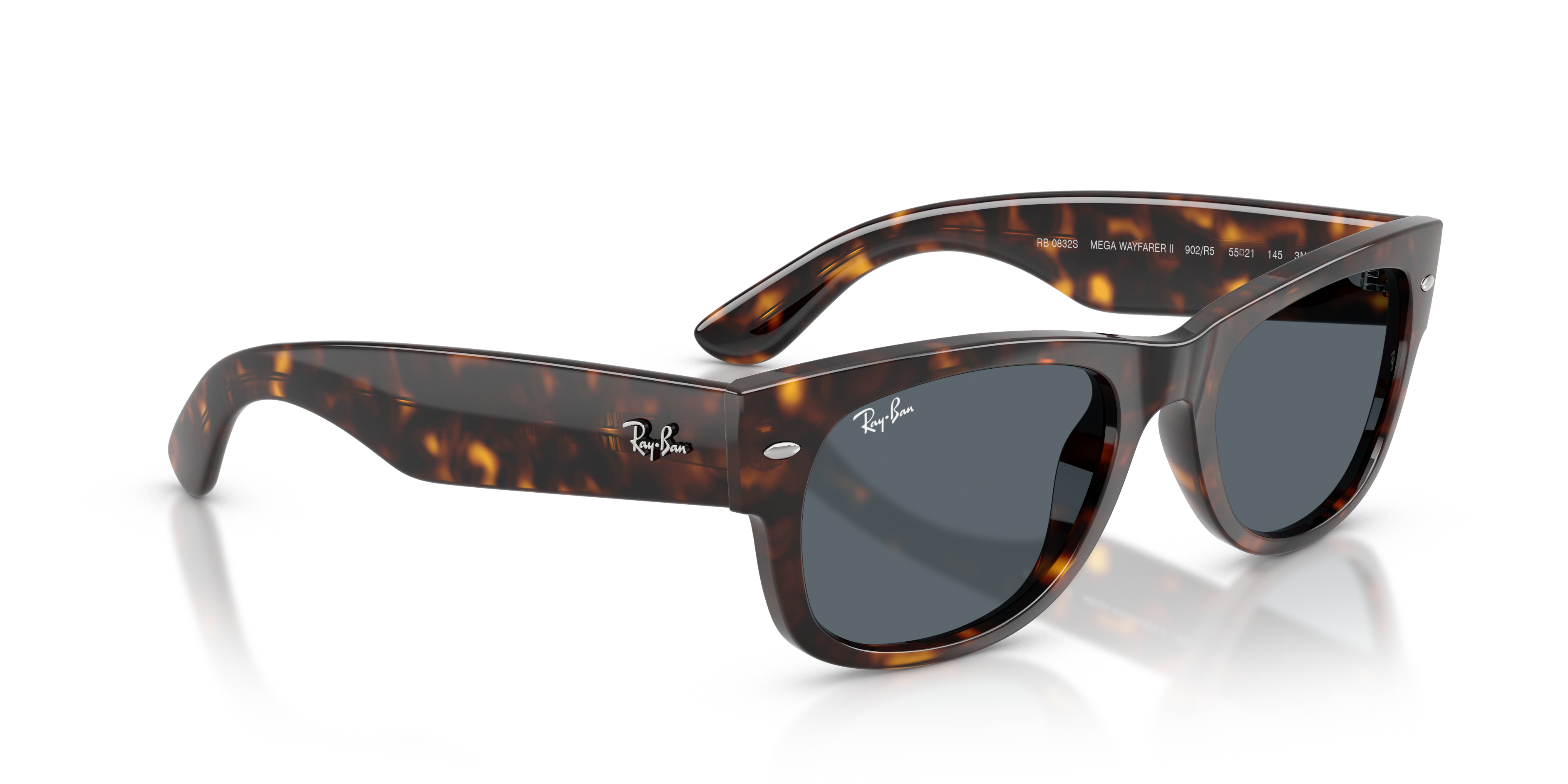 RAY-BAN RB0832S MEGA WAYFARER II 901/58 52