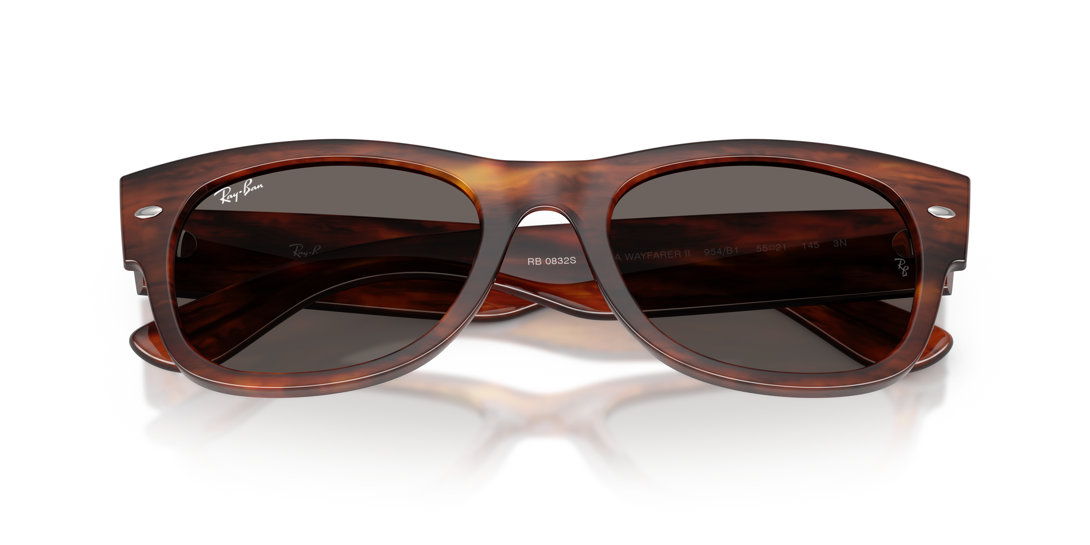 RAY-BAN RB0832S MEGA WAYFARER II 954/B1 55