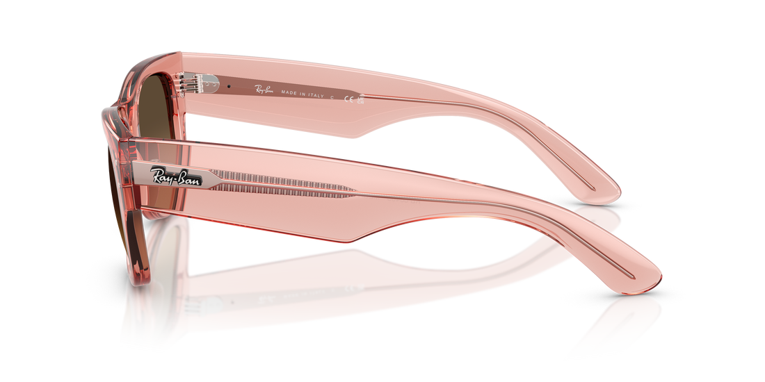 Occhiali da sole ray-ban rb0840s mega wayfarer 684843 rosa square unisex taglia 51mm - Vista dettagliata