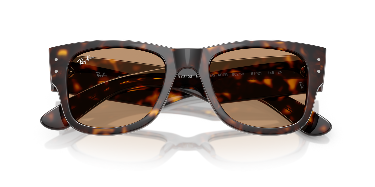 RAY-BAN RB0840S MEGA WAYFARER 902/53 51
