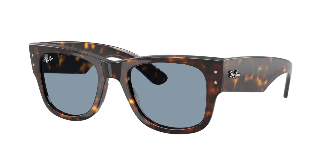Sunglasses ray-ban rb0840s mega wayfarer 902/56 havana square unisex size 51mm - Main view