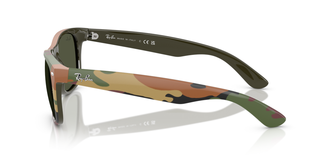 Gafas de sol ray-ban rb2132 new wayfarer 682331 verde square unisex talla 55mm - Vista de detalle