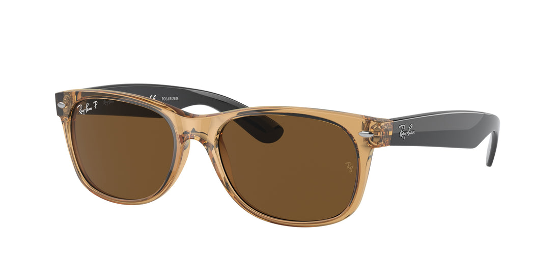 Occhiali da sole ray-ban rb2132 new wayfarer 945/57 unisex taglia 55mm - Vista principale